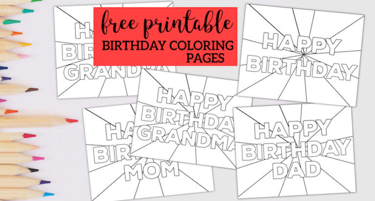 printable birthday cards for family members