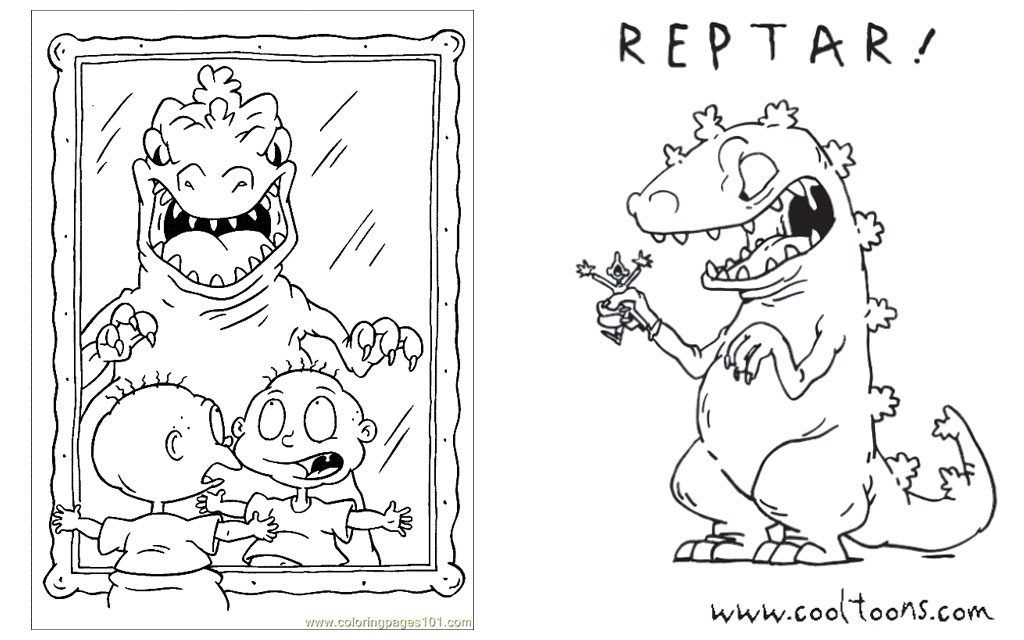 t rex coloring pages